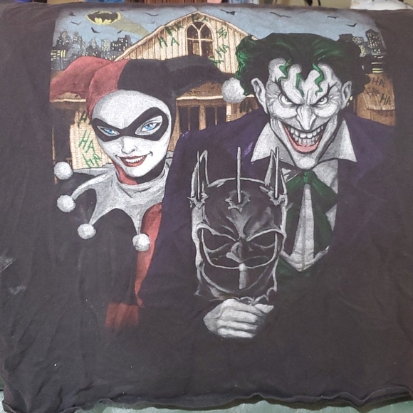 large men joker & Harley Quinn pitchfork. - Picture 1 of 1